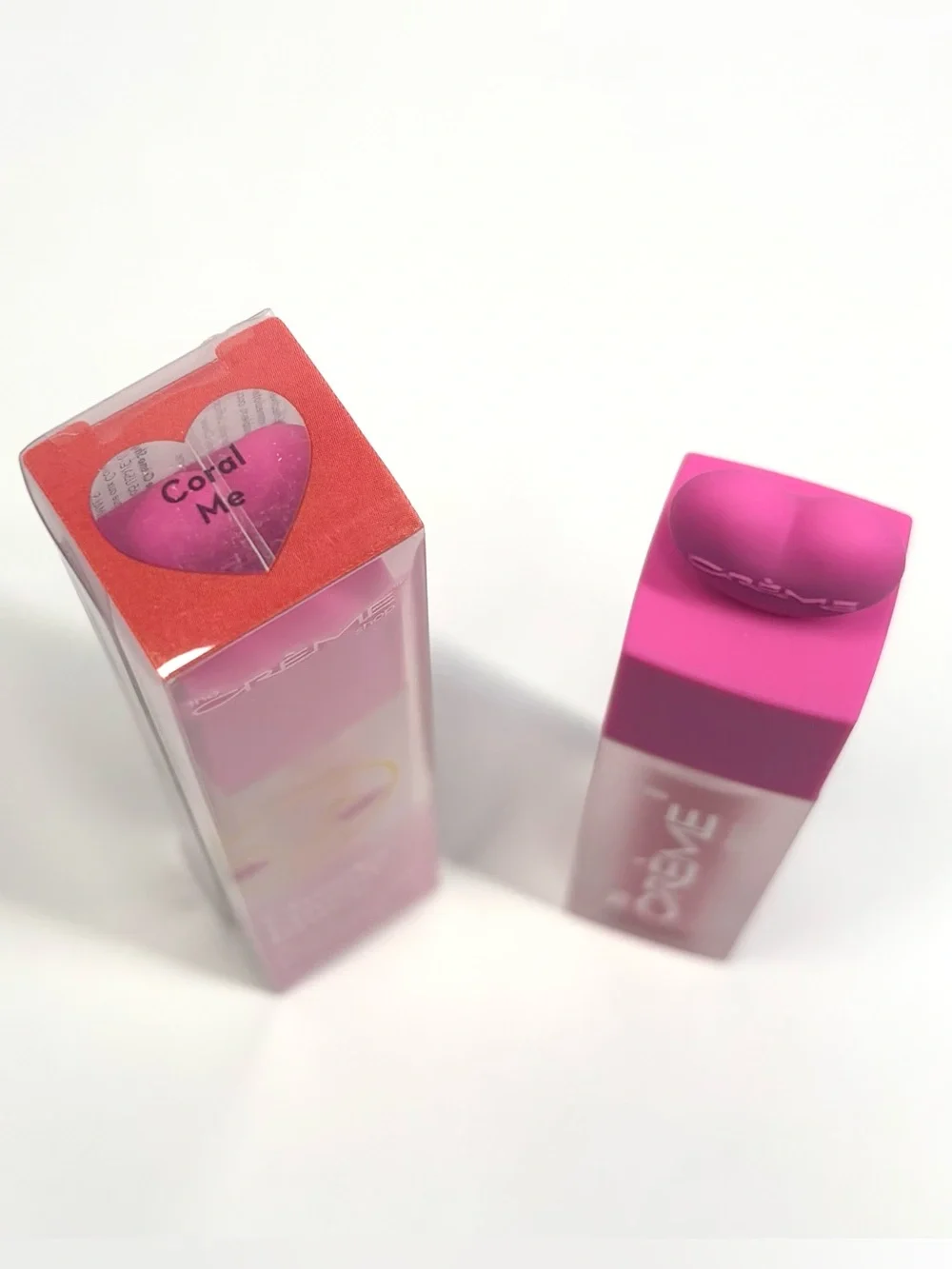 5/$22 Crème Shop cheeky liquid blush in shade “Coral Me”